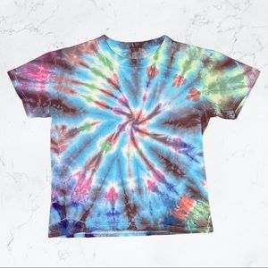 Tie Dye Spiral Tee